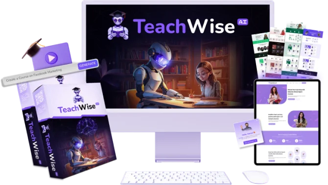 Launch Your E-Learning Empire with TeachWise AI